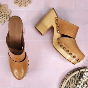 UGG Collection Leather Mules